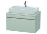 Duravit DuraStyle Waschtisch-Unterschrank DS531300707 90 x 54,8 cm, betongrau matt, für Konsole, 1 Auszug
