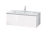 Duravit L-Cube Waschtischunterbau LC614206969 Nussbaum gebürstet, 102x40x48,1cm, 1 Auszug