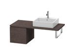 Duravit L-Cube Unterschrank LC583107272 42 x 54,7 cm, eiche dunkel gebürstet, für Konsole, 1 Auszug