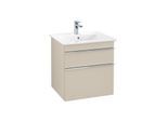 Villeroy und Boch Venticello Waschtisch-Unterschrank A92301VK 55,3 x 59 x 50,2 cm, Griff Chrom, soft grey