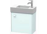 Duravit Brioso Waschtischunterbau BR4051R0909 484x239mm, Lichtblau Matt, Tür rechts