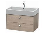 Duravit Brioso Waschtischunterbau BR415501031 784x459mm, Pine Silver/Chrom, 2 Auszüge
