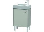 Duravit Brioso Waschtischunterbau BR4431L1007 434x239mm, Betongrau Matt, Tür links, Griff Chrom