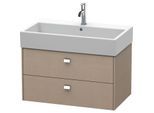 Duravit Brioso Waschtischunterbau BR415501075 784x459mm, Leinen, 2 Auszüge, Griff Chrom