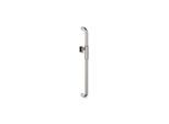 Hewi Serie 480 Brausehalterstange 480.33M000XA matt geschliffen, 60 cm, mit Magnetbrausehalter
