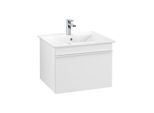 Villeroy und Boch Venticello Waschtisch-Unterschrank A93202MS 55,3 x 42 x 50,2 cm, Griff White, White Matt