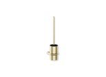 Hewi Serie 480 WC-Bürstengarnitur 480.20.00070CK PVD beschichtet, messing glänzend