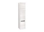 Villeroy & Boch Subway 2.0 Hochschrank A70910E8 35x165x37cm, links, Griff chrom, white wood