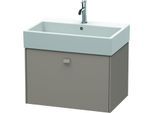 Duravit Brioso Waschtischunterbau BR405404343 684x459mm, Basalt Matt, 1 Auszug