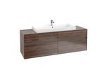 Villeroy & Boch Collaro Waschtischunterschrank C03100VH 160x54,8x50cm, Waschtisch mittig, Arizona Oak