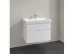 Villeroy & Boch Collaro Waschtischunterschrank C01000DH 75,4x54,6x44,4cm, Glossy White