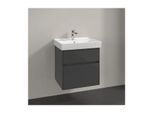 Villeroy & Boch Collaro Waschtischunterschrank C00800FP 55,4x54,6x44,4cm, Glossy Grey