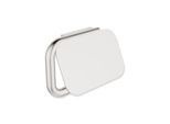 Hewi Serie 480 WC-Papierhalter 480.21.001XA mit Deckel, matt geschliffen