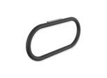 Hewi Serie 480 Handtuchring 480.09.00260DC schwenkbar, pulverbeschichtet, schwarz matt