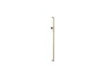 Hewi Serie 480 Brausehalterstange 480.33M00270LP PVD beschichtet, messing gebürstet, 110 cm, mit Magnetbrausehalter