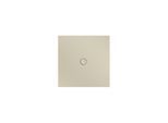 Bette BetteFloor Duschfläche 5941-422PLUS,T1 100x100cm, Glasur, Mini-Wannenträger, beige