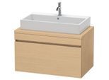 Duravit DuraStyle Waschtisch-Unterschrank DS531303030 90 x 54,8 cm, Eiche natur, für Konsole, 1 Auszug
