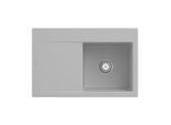 Villeroy und Boch Subway Style 45 Einbauspüle 334700SM Spülbecken rechts, steam CeramicPlus, 78 x 51 cm