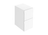 Keuco Edition 11 Art Sideboard 32542310401 40x70x49cm, 2 Frontauszüge, Innenbeleuchtung, Lack seidenmatt, Glas satiniert, weiß