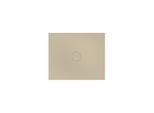Bette BetteAir Duschfliese 7355-424PLUS,T2 1200 x 1000 mm, sand, Rechteck, glasierter Titan-Stahl, mit Minimum-Täger