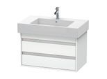 Duravit Ketho Waschtisch Unterschrank KT664001818 80 x 48 x 45,5 cm, weiss matt, wandhängend
