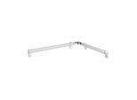 Keuco Axess Dusch-/Wannenhandlauf 35011178602 Aluminium silber-eloxiert/verchromt, 850 x 650 mm