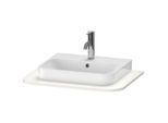 Duravit Happy D.2 Waschtisch-Konsole HP031B02222 65 x 48 cm, mit 1 Ausschnitt, weiß hochglanz