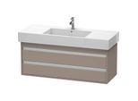 Duravit Ketho Waschtisch-Unterschrank KT664204343 120 x 45,5 cm, basalt matt, 2 Schubkästen, wandhängend