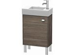 Duravit Brioso Waschtischunterbau BR4431L1051 434x239mm, Pine Terra/Chrom, Tür links