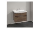 Villeroy & Boch Collaro Waschtischunterschrank C01000VH 2 Auszüge, 754 x 546 x 444 mm, Arizona Oak