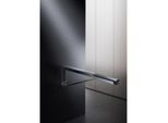 Keuco Axess WC-Stützklappgriff 35003170837 Aluminium silber-eloxiert/schwarz, 850 mm