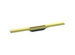 hansgrohe RainDrain Flex Duschrinne 56043990 70cm, Fertigset, kürzbar, polished gold optic