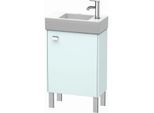 Duravit Brioso Waschtischunterbau BR4431R1009 434x239mm, Lichtblau Matt/Chrom, Tür rechts