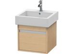 Duravit Ketho Waschtisch-Unterschrank KT668503030 45 x 44 cm, Eiche natur, 1 Auszug, wandhängend
