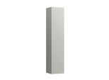 LAUFEN Kartell Seitenelement H4082870336411 165x35x33,5cm, Scharnier links, kieselgrau
