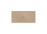 Bette BetteFloor Duschfläche 5939-425T1 150x75cm, Mini-Wannenträger, greige