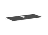hansgrohe Xelu Q Konsole 54122910 1180 x 550 mm, Ausschnitt mittig, Aufsatzwaschtisch mit Hahnloch, diamantgrau matt