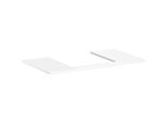 hansgrohe Xelu Q Konsole 54095050 980 x 550 mm, Ausschnitt 500 x 480 mm, weiß hochglanz