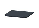 Duravit Happy D.2 Abdeckplatte HP030008080 40,3 x 36,4 cm, für Halbhochschränke, graphit supermatt