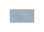 Bette BetteFloor Duschfläche 5818-418PLUS,T1 180x100cm, Glasur, Mini-Wannenträger, Blue Satin