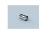 Bertrams Polyline LAS Rohr 42RL250-A80 250 mm, DN 80/125, außen, Edelstahl
