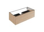 Keuco Waschtischunterschrank Edition 11 Art 32511891200 120x35x49cm, 1 Frontauszug, Furnier, Eiche hell