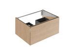 Keuco Waschtischunterschrank Edition 11 Art 32511890800 80x35x49cm, 1 Frontauszug, Furnier, Eiche hell