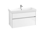 Villeroy & Boch Collaro Waschtischunterschrank C01100DH 95,4x54,6x44,4cm, Glossy White