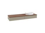 Villeroy & Boch Antao Waschtischunterschrank 1600x190x500mm K16112HK mit Struktur FK/AP: HK/2