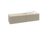 Villeroy & Boch Antao Waschtischunterschrank 1600x360x500mm L38113HK mit Beleuchtung mit Struktur FK/AP: HK/3