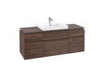 Villeroy & Boch Legato Waschtischunterschrank B68500VH 140x55x50cm, Arizona Oak