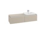 Villeroy & Boch Legato Waschtischunterschrank B690L0VK 160x38x50cm, mit LED-Beleuchtung, Soft Grey