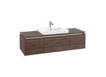 Villeroy & Boch Legato Waschtischunterschrank B684L0VH 140x38x50cm, mit LED-Beleuchtung, Arizona Oak