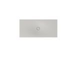 Bette BetteFloor Duschfläche 5949-410PLUS,T1 160x75cm, Glasur, Mini-Wannenträger, silver